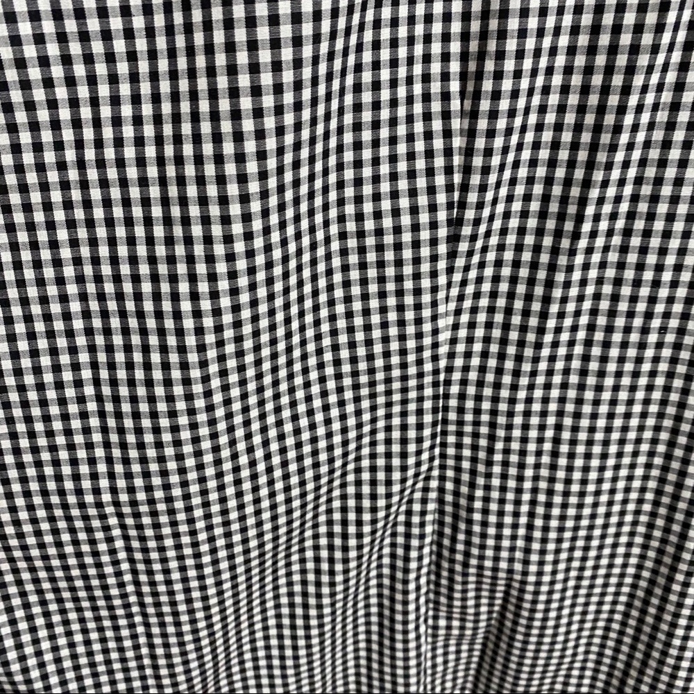 Foxcroft Lightweight Gingham Zip Up Jacket - Picture 6 of 7